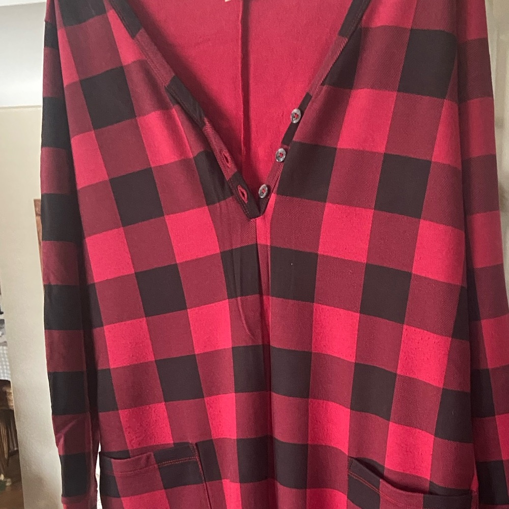 Smash & Tess plaid romper